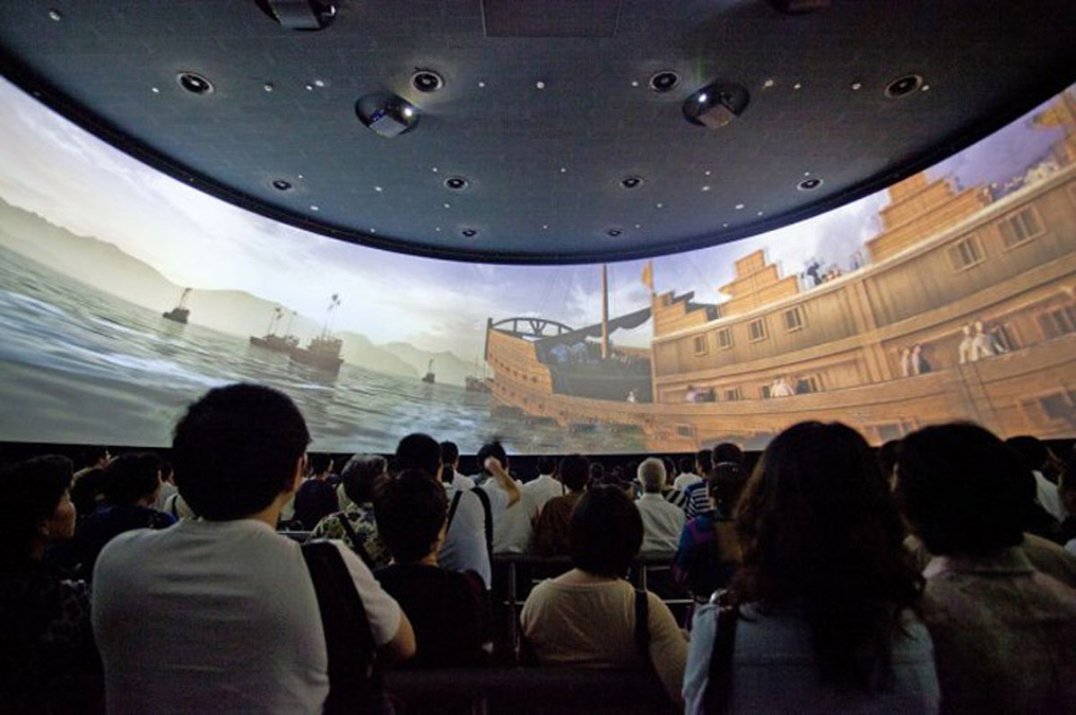 吉林省教育体验环幕4D动感影院系统