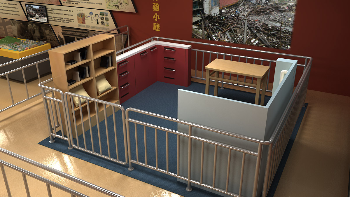 洪雅县教育体验小型校园地震模拟平台