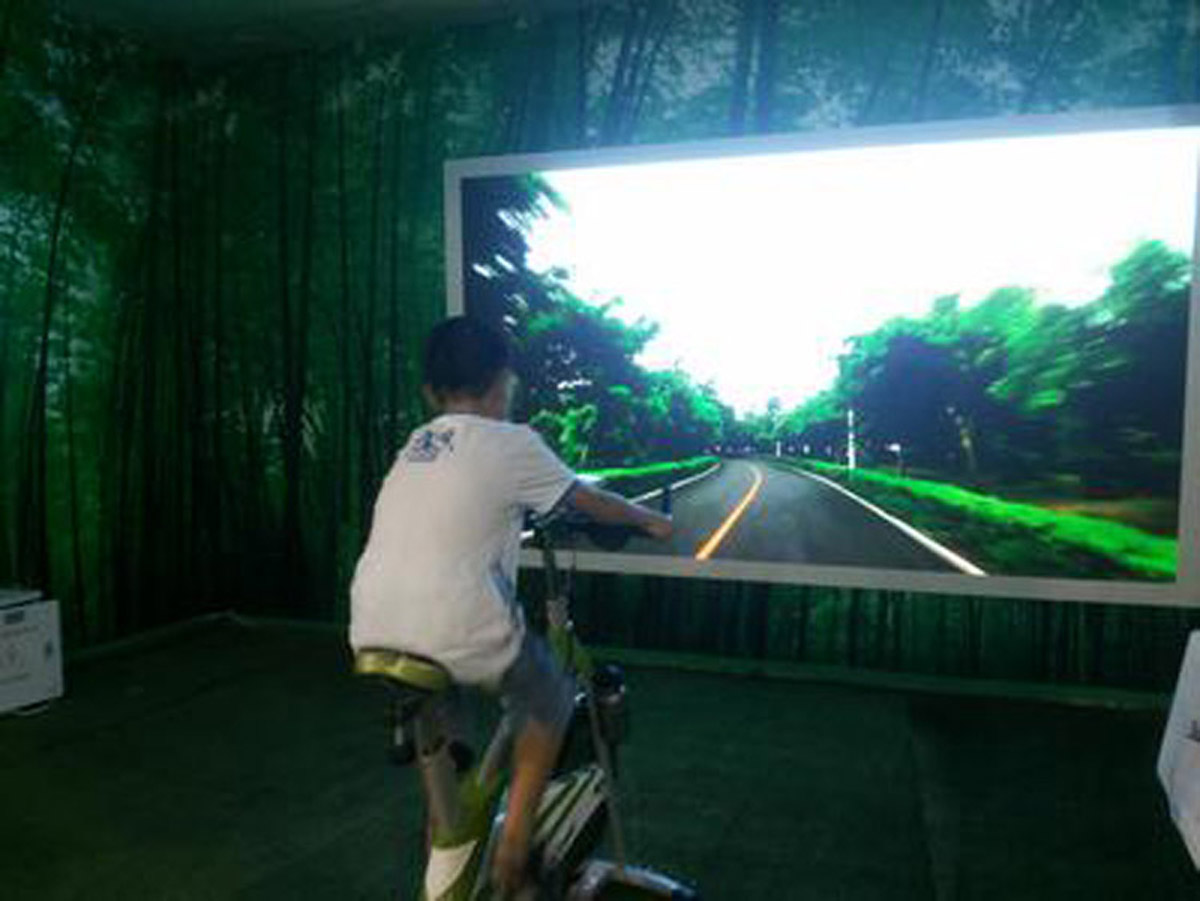 隆林各族自治县教育体验单车模拟驾驶
