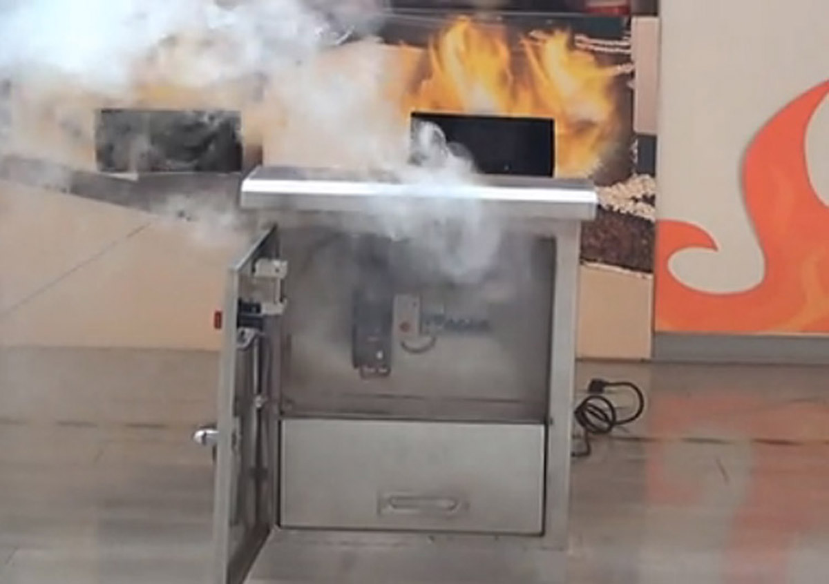 钦州市教育体验电器火灾灭火演练装置