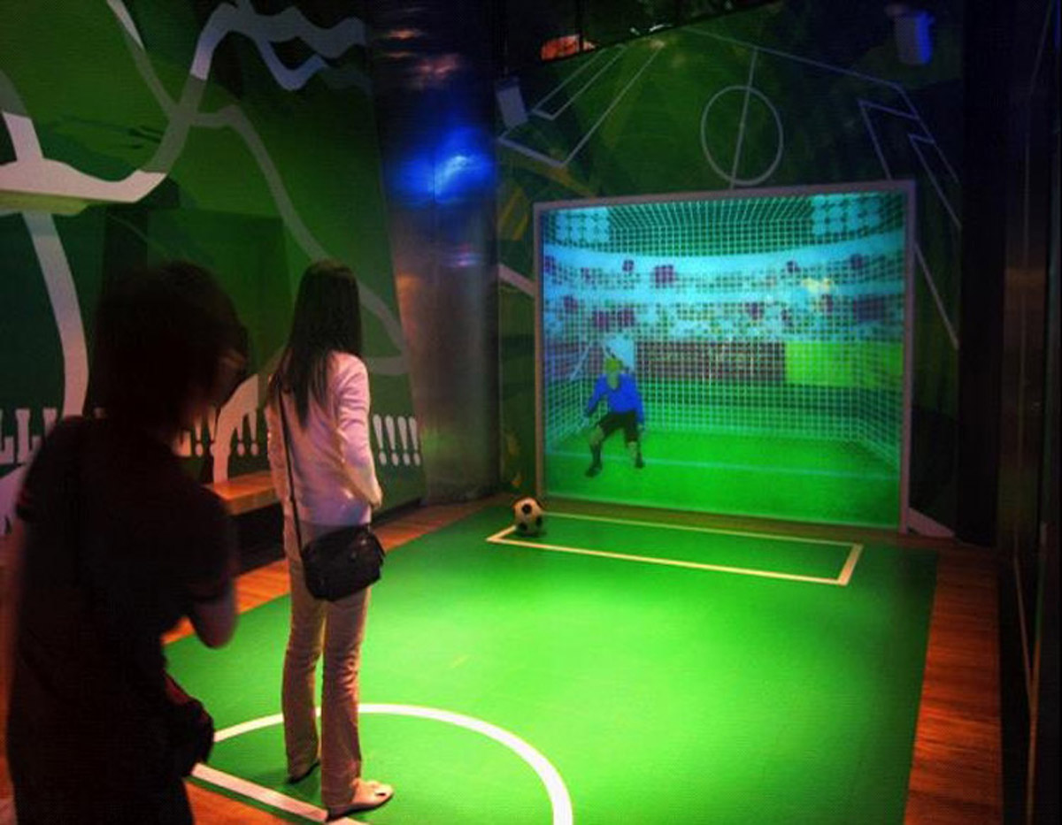 临淄区教育体验虚拟足球体验