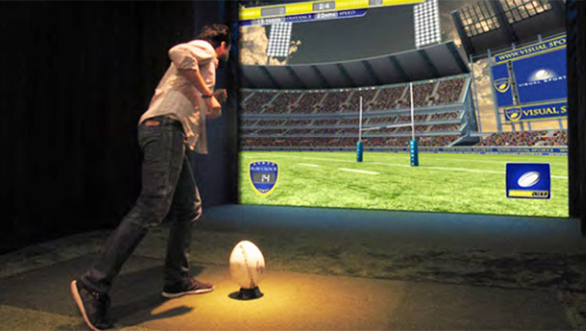五通桥区教育体验虚拟英式橄榄球体验