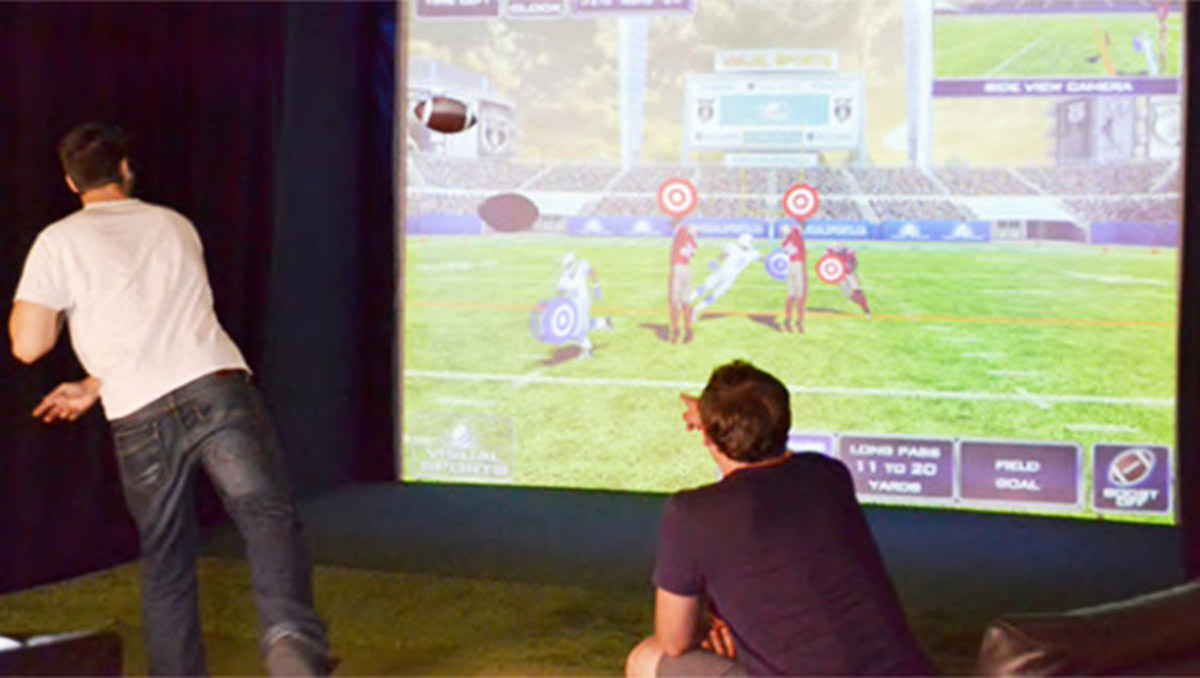 贡井区教育体验虚拟橄榄球挑战赛体验