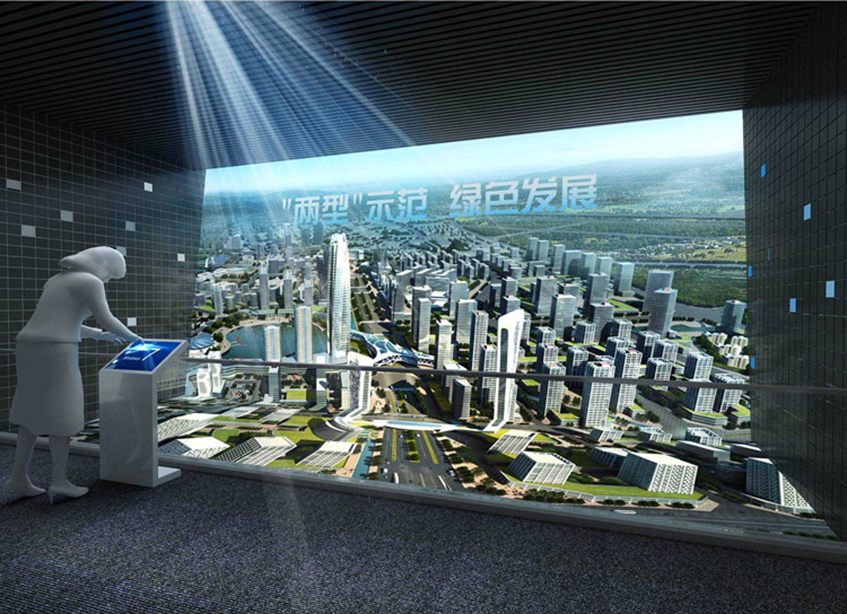 蒲县教育体验3D城市游览