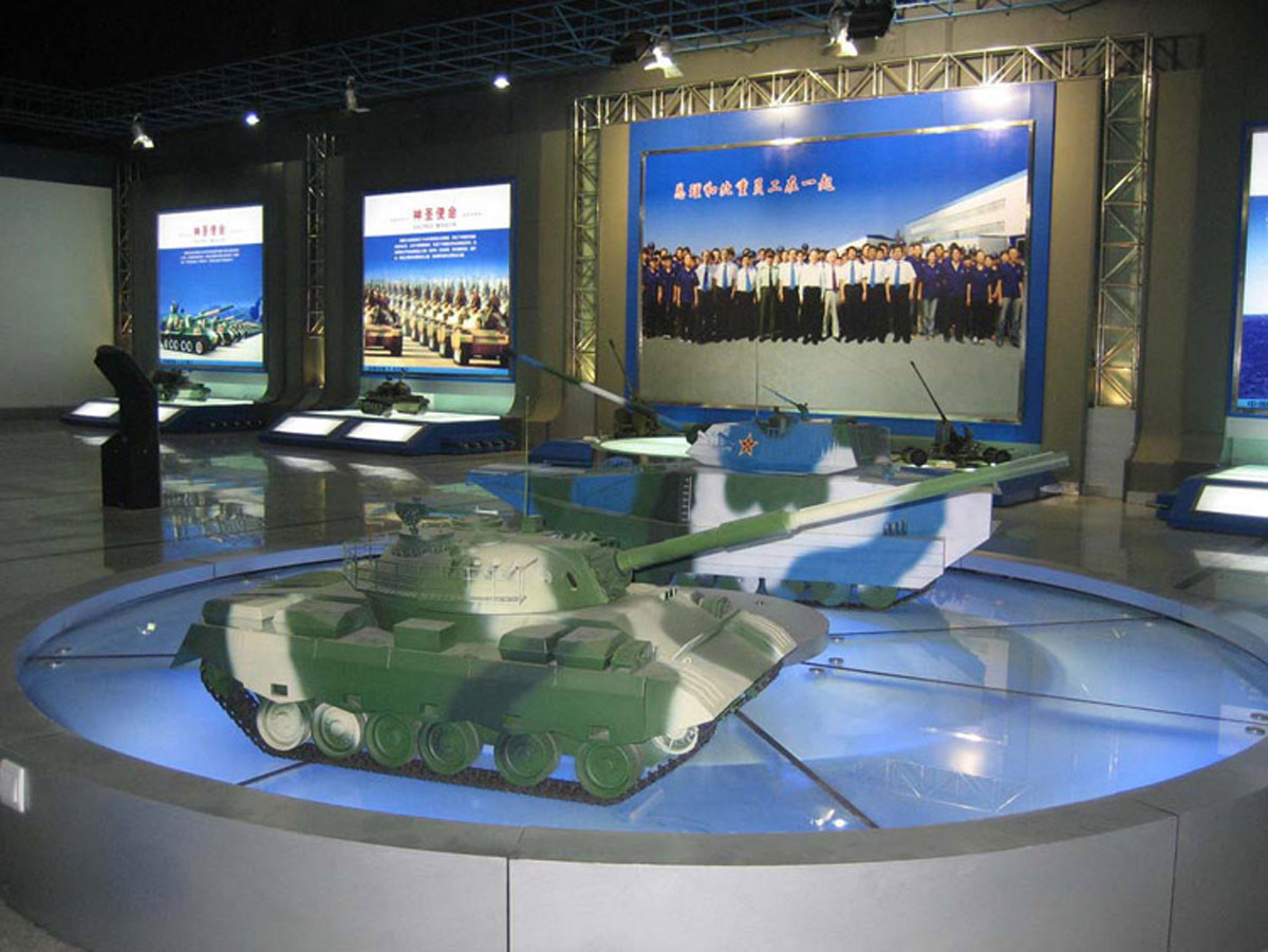 宁县教育体验军事模型