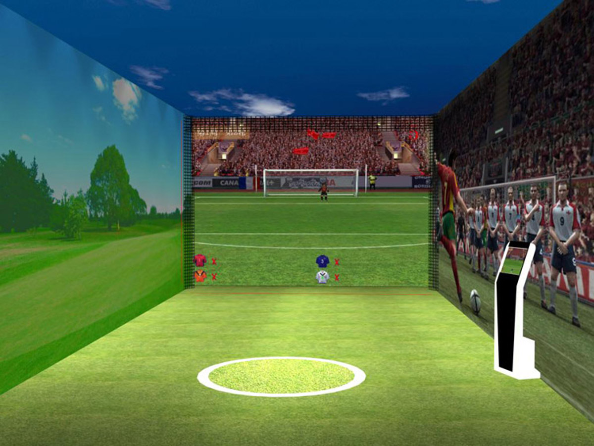 教育体验虚拟足球