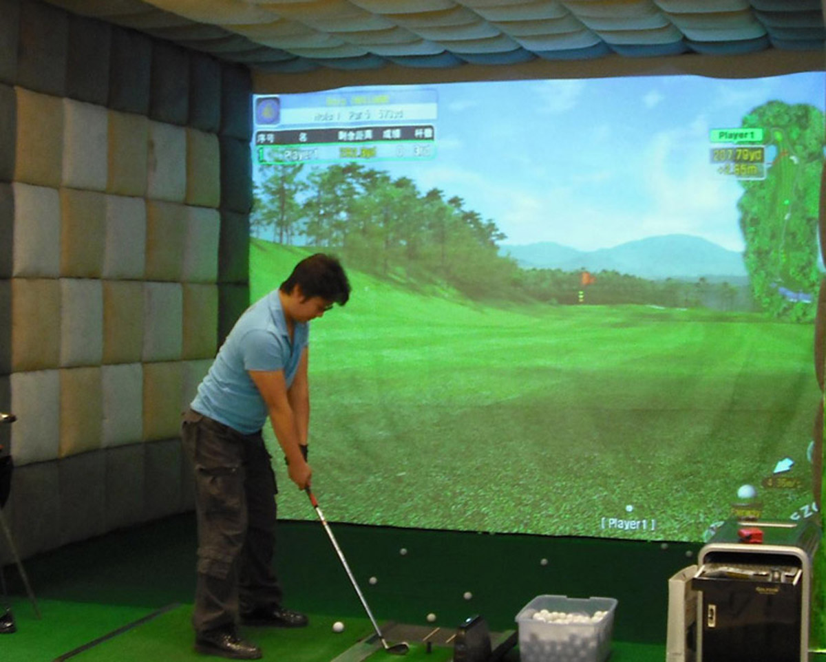 教育体验模拟高尔夫